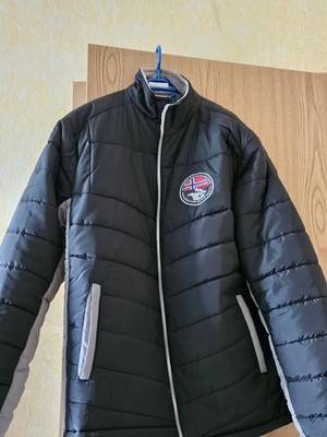 nebulus jacke herren l winter schwarz und grau