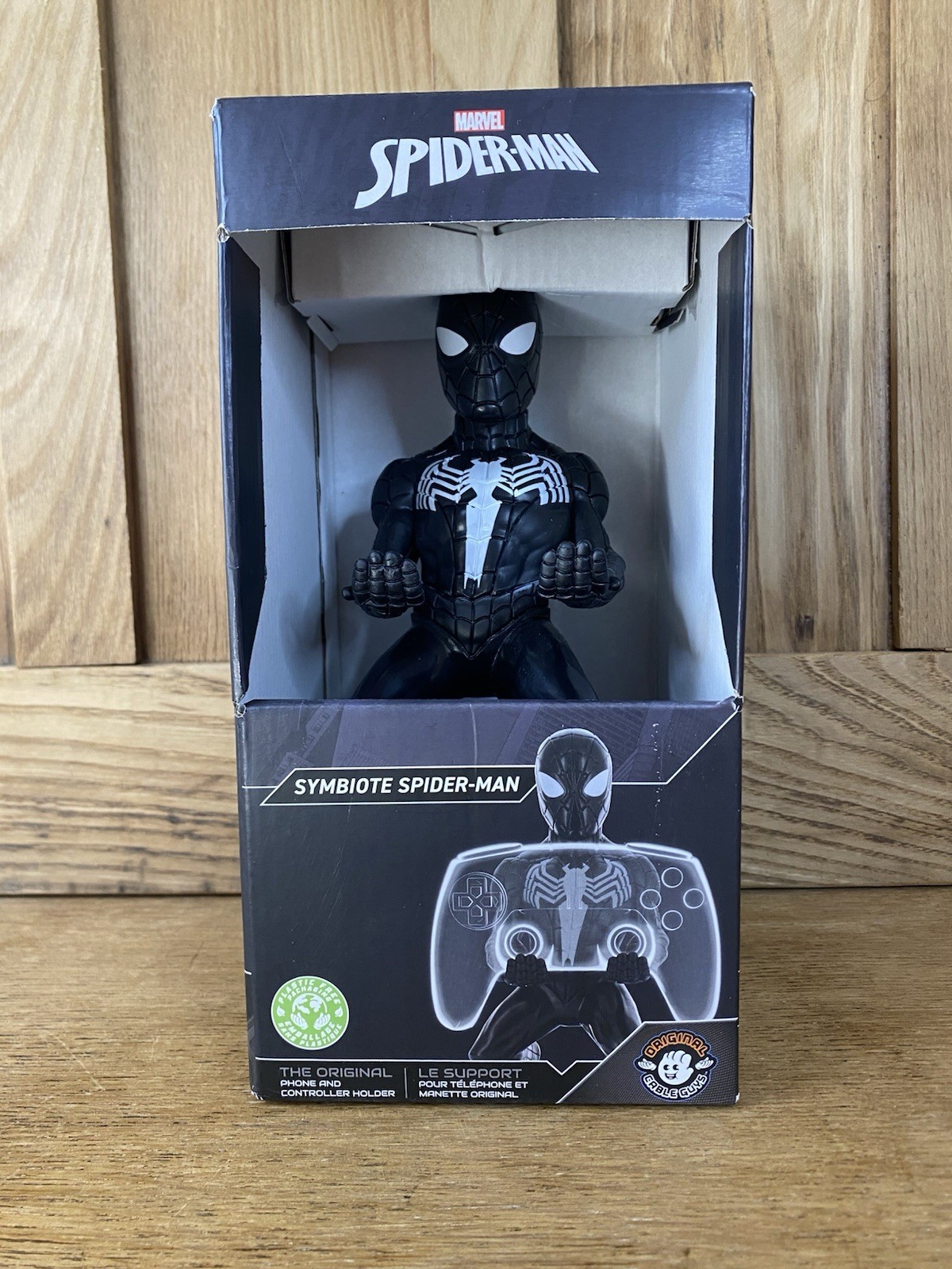 Cableguys Marvel Symbiote Spider-Man Controller Holder & Phone Stand