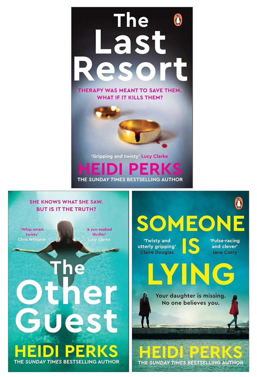 Heidi Perks Collection 3 Books Set (The Last Resort, The Other Guest...) PB NEW - Image 2