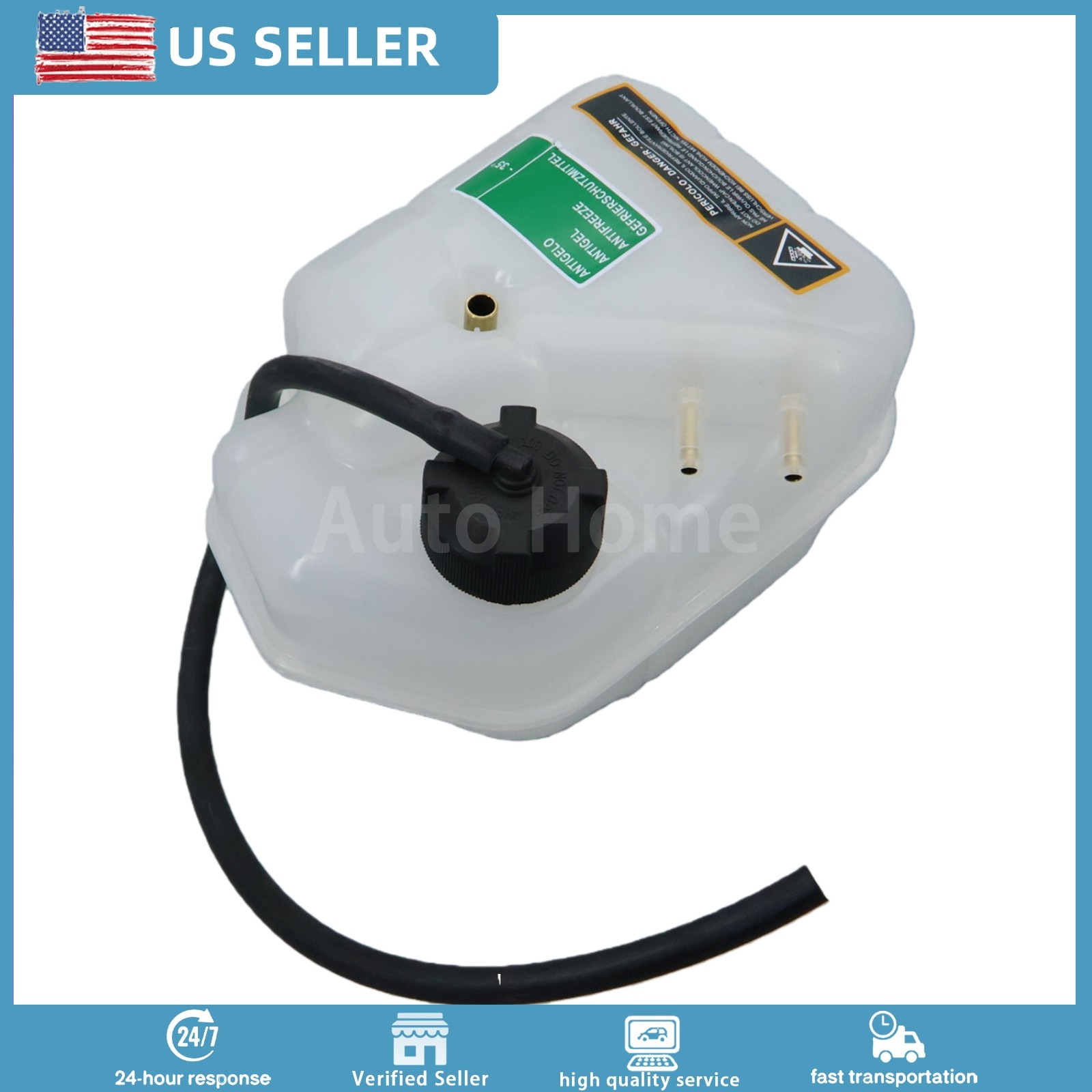 For Maserati GranTurismo 2007-2017+ 4.2L 4.7L Coolant Expansion Tank 296547
