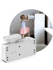 eSmart Lock Hidden Smart Cabinet Lock RFID Card Support Phone And Watch App.
