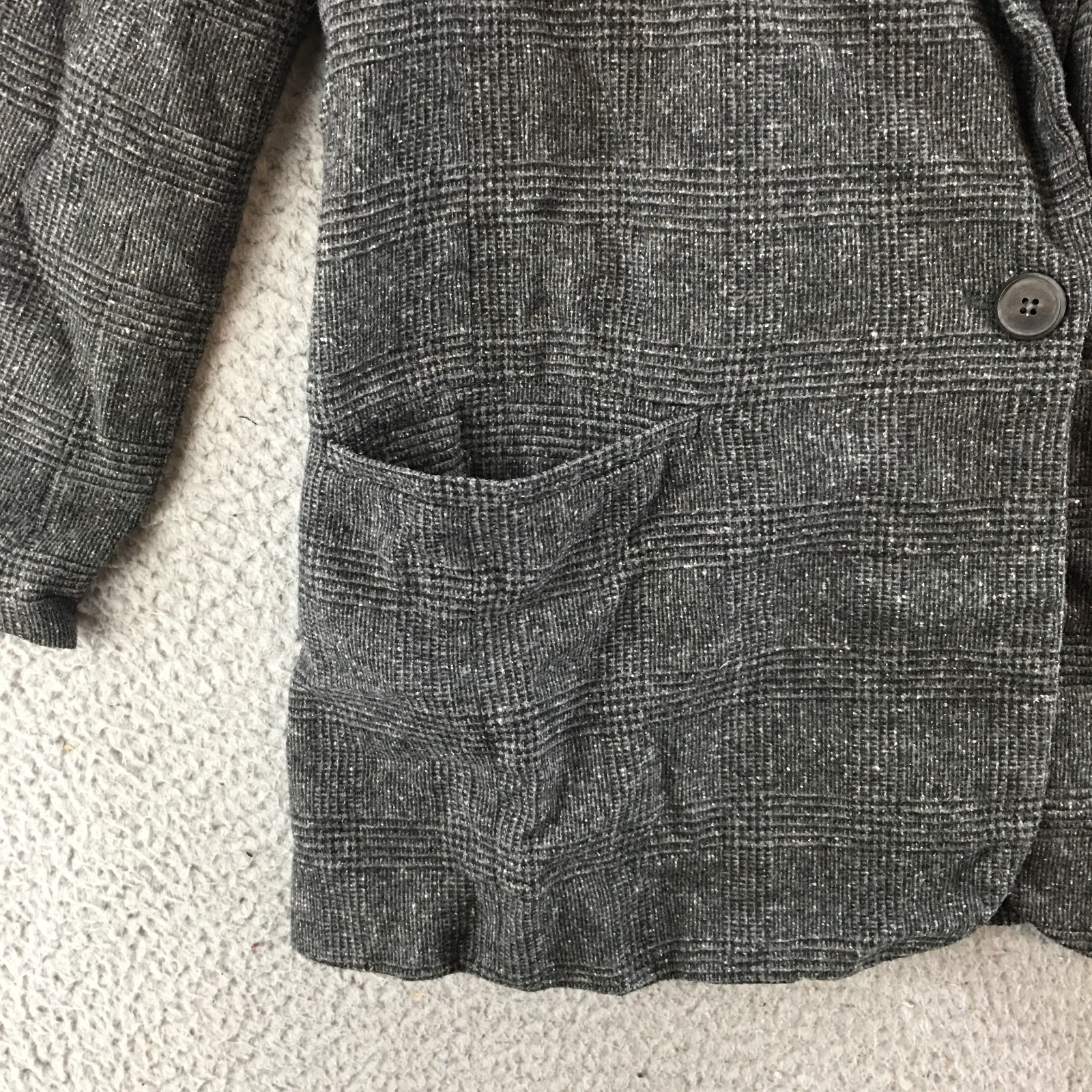 Zara Basic Blazer Jacket Womens M Single Button P… - image 4