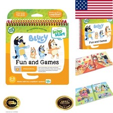 Engaging LeapStart Bluey Fun and Games for Learning  Play - No Batteries Needed