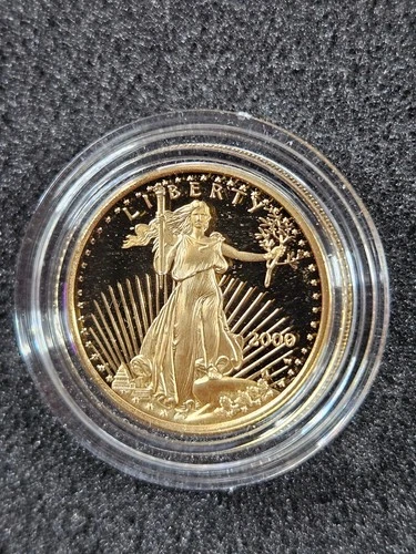 🌟 2000-W American 1/4 oz Gold Eagle $10 PROOF Coin IN CAPSULE ONLY (NO OGP)