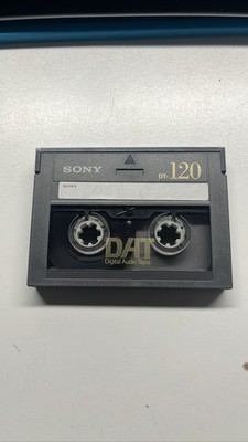 Sony DT-120 DAT Digital Audio Tape Cassette Single Previously Owned