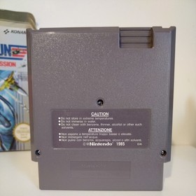 Top Gun Second Mission for Nintendo NES Game - Boxed - No Ins