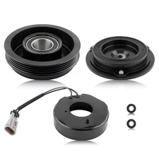For 2000-2014 GMC YUKON PULLEY COIL HUB BEARING AC Compressor Clutch Kit 15-4709