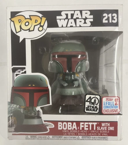 Funko Pop Star Wars Boba Fett With Slave One NYCC 2017 Fall Convention 213