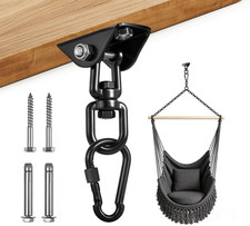 Porch Swing Hanging Kit Heavy Duty 2000Lbs Stainless Steel, Easy to Install Swin