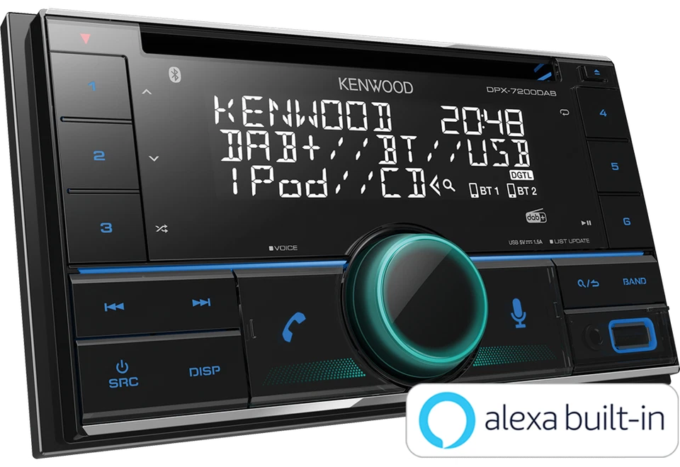 Kenwood CD Bluetooth DAB+ USB Radio Antenne inkl für VW Golf 5 6 Plus 2003 -2012 - Bild 3 von 4