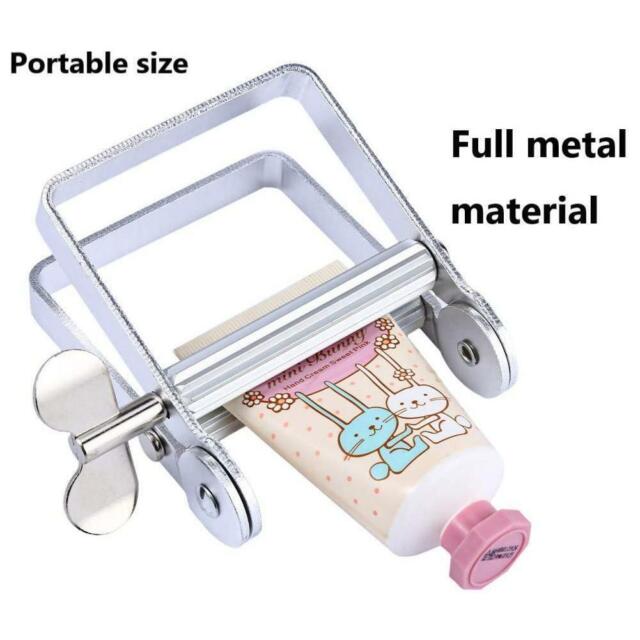 Toothpaste Squeezer Tool Dispenser Metal Paint Tube Wringer Hand Roll Z0Y7 C5O0 BH11488