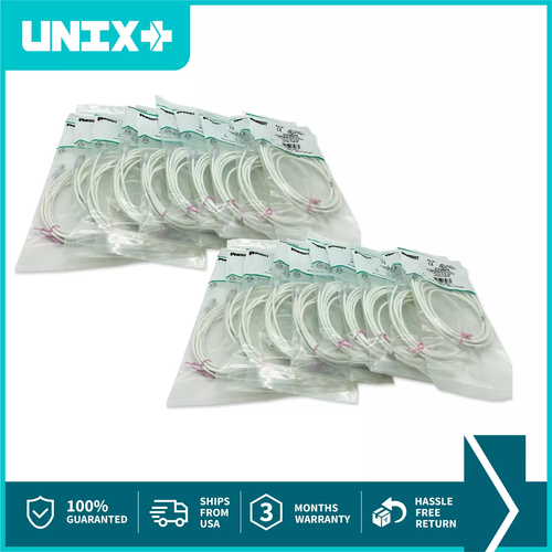 New 20 Pack Slim Panduit Cat6 9ft Network Patch Cable / Cord RJ45 UTP LAN White