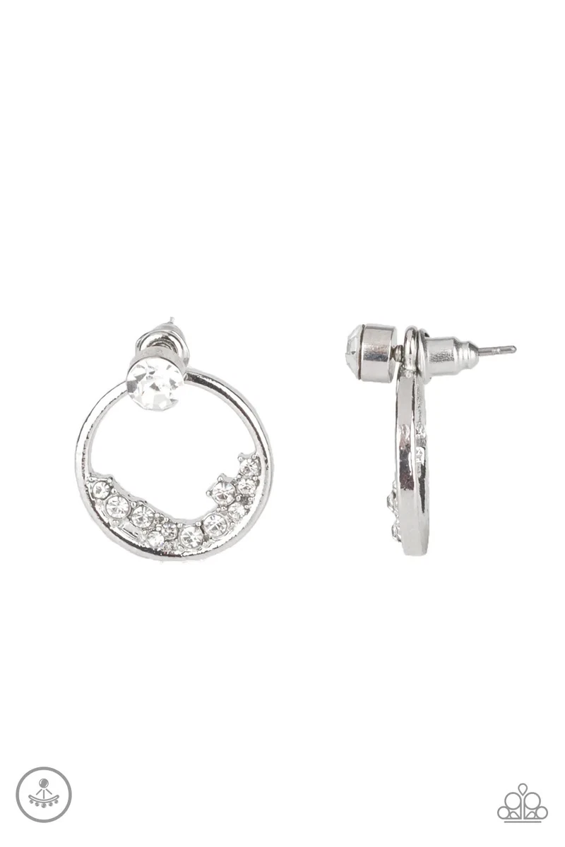 Paparazzi peek a shop boo earrings