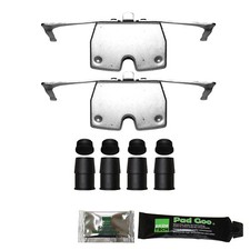 FRONT BRAKE PAD FITTING KIT SPRINGS FITS: BMW 5 SERIES GT F07 2009-2017 BPF1851D