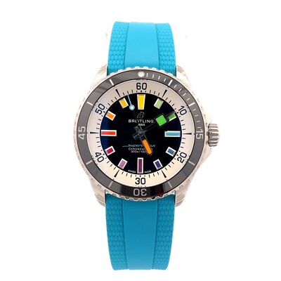 Breitling Superocean 42 Automatic A17375211B2S1 Turquoise Unisex