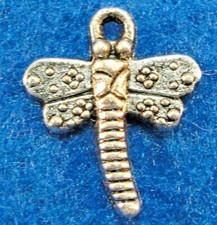 20Pcs. Tibetan Silver DRAGONFLY Bug Charms Pendants Drops Jewelry Findings IN22