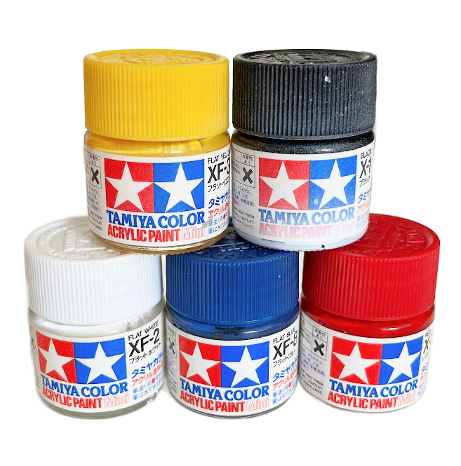 Tamiya Color Acrylic Paint Mini (5 Piece Set) eBay