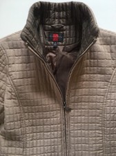 Gallery Ladies Quilted Jacket Size S Beige Taupe New With Tags
