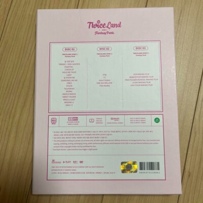 TWICE 2nd Tour TWICELAND ZONE 2 Fantasy Park DVD Photobook Jyp