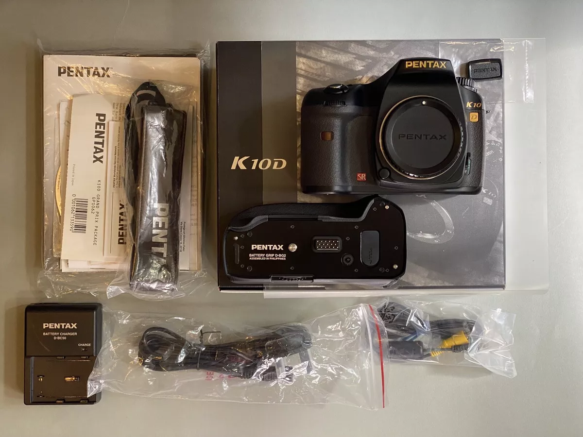 Pentax K10D DSLR Grand Prix 2007 Limited Edition Camera Body+Charger(no Battery)