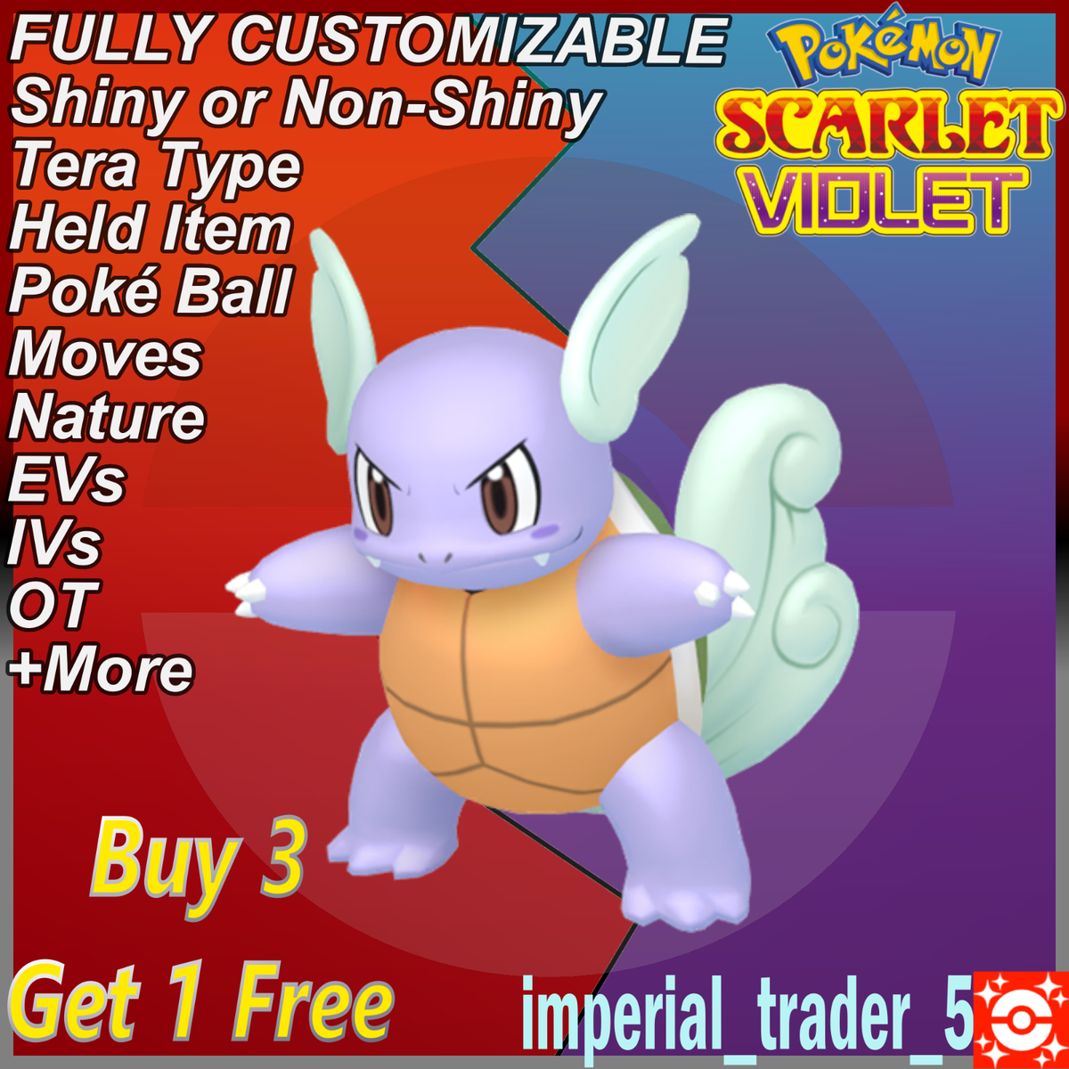 Espathra Shiny Or Non 6 IV Competitive Customizable Custom OT Nature Level Pok&eacute;mon Scarlet Violet Battle Ready - Israel