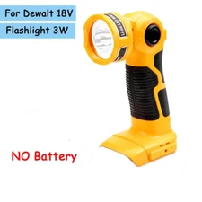 20V LED Lamp Work Light Flashlight Lamp Li-Ion Battery Lighting 12W For DeWalt