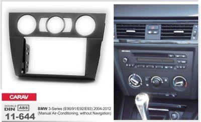 CARAV 11-125 2Din Marco Adaptador Kit Instalacion de Radio BMW 3 E90//91//92//93