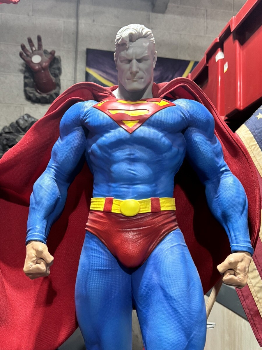 Custom 3D Printed Superman Hush 1/3 Scale Alex Ross Style Head