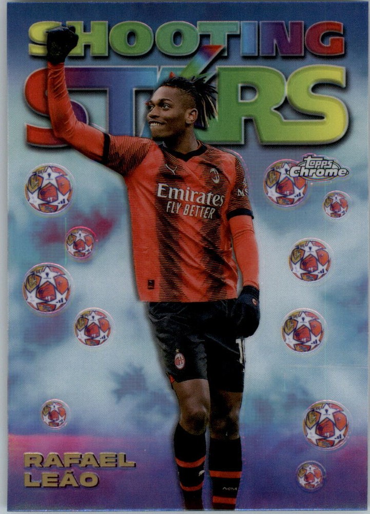 2023-24 Topps Chrome UEFA Club Competitions Soccer Cards with Inserts