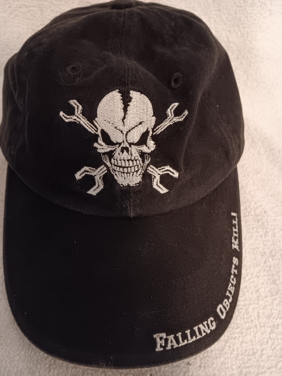 Falling objects Kill Skeleton Cap Adj Strap - image 1