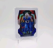 TERREL BERNARD 2022 Select Premier Level Red White Blue Prizm DC Rookie (b BILLS