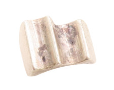 925 Sterling Silver Vintage Ring MEXICO Dark Tone Wave Carved Sz 7.5 RG31462