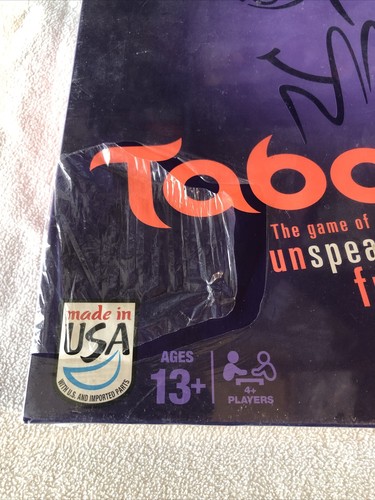 Taboo the game of unspeakable fun Hasbro - New - Picture 2 of 4
