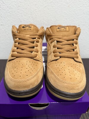 Nike Dunk Pro SB Low Wheat Mocha Brown BQ6817-204 Size 8.5
