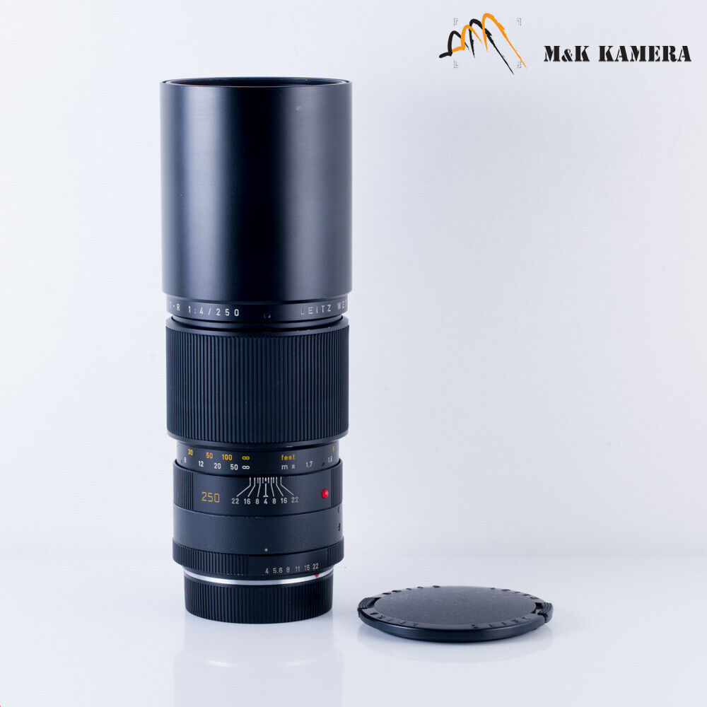 LEITZ Leica Telyt-R 250mm/F4.0 Ver.II V2 Lens Yr.1980 LEITZ Leica Telyt-R 250mm/F4.0 Ver.II V2 Lens Yr.1980