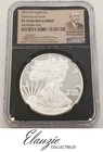 2019-W American Silver Eagle First Day of Issue NGC PF70 UC Weinman facsimile
