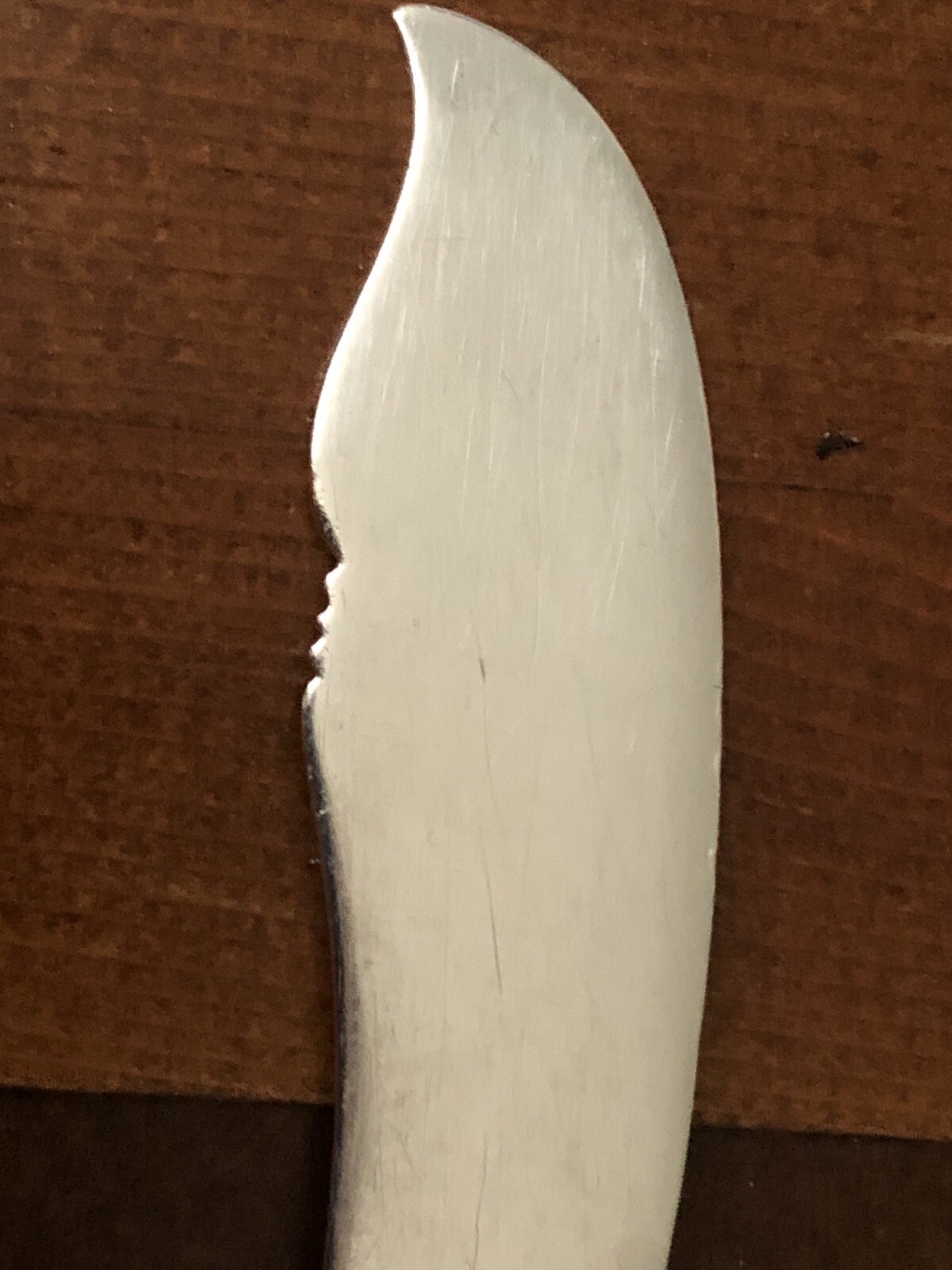 Antique Mechanics Silver Co. Sterling Silver Master Butter Knife Olympia Pattern