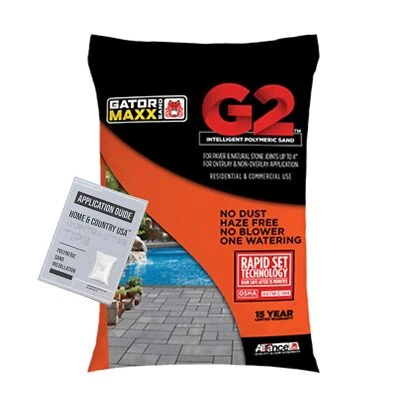 HOME AND COUNTRY USA Alliance Gator Maxx G2 Intelligent Polymeri Joints UP to 4”Slate Gray 50 Ib Bag