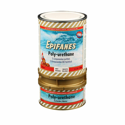 Epifanes Poly-urethane Lack 2-Komponenten E4-800, Weiß, 750 g
