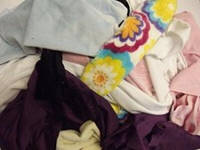 Tessuto Pile Assortito CUDDLESOFT Materiale Ritagli 1KG