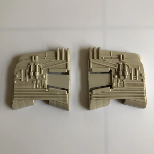 1981 Vintage Star Wars Boba Fett Slave-1 Ship Wings Left & Right ORIGINAL
