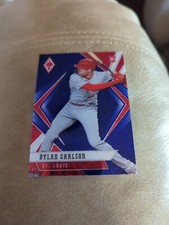 Dylan Carlson - 2021 Chronicles Phoenix Blue Velocity Prizm RC #1 SL Cardinals
