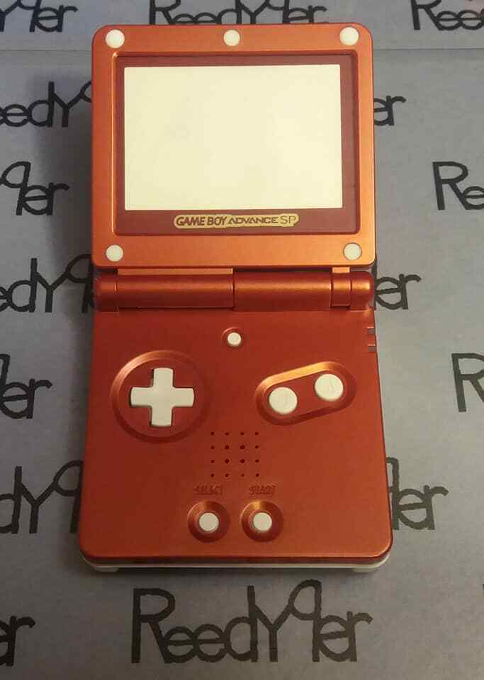 Nintendo Game Boy Advance GBA SP Red Famicom System AGS 101 Brighter Mint  New