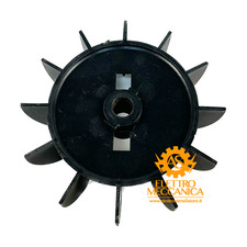 Ricambio Per Ventola Del Motore Del Compressore D'aria Con Girante Da 0 Con Foro Interno Da 10 E Pale Nere 87418281 - Foto 3