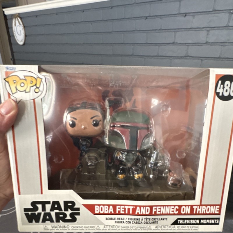 Funko Pop! Star Wars Mandalorian TV Moments Boba Fett & Fennec #486