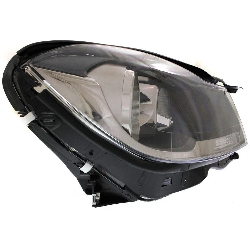 Headlight Set For 2012-2015 Mercedes Benz C250 Left and Right Black Housing 2Pc Foto 4 de 4