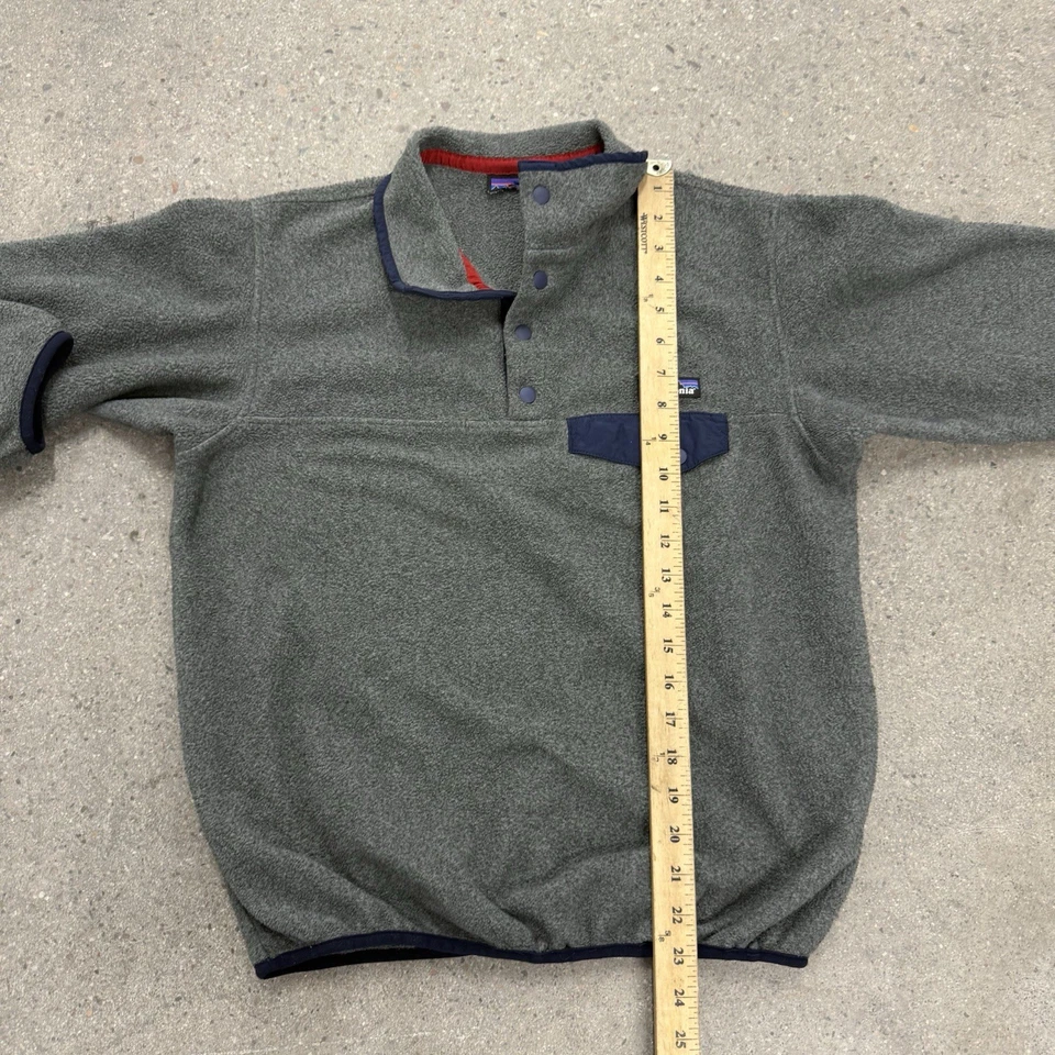 Vintage Patagonia Snap-T Pullover Synchilla Fleece Size Medium - Image 4 of 4