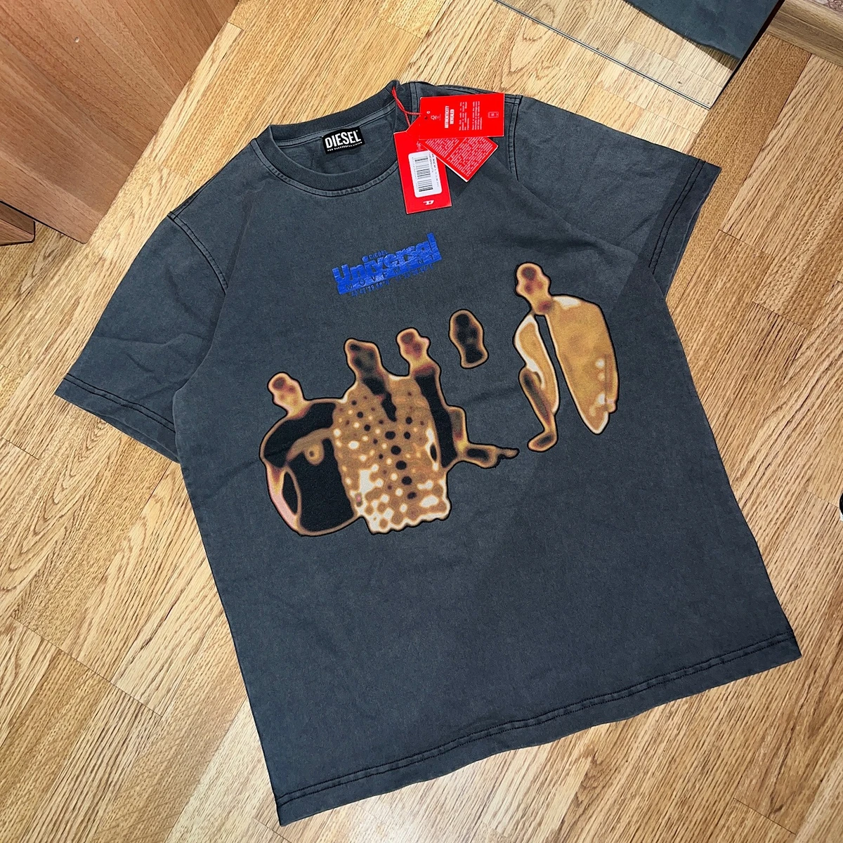 Diesel Gray T-Shirts for Men for sale | eBay
