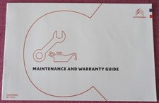 (2020) CITROEN SERVICE BOOK. DISPATCH - GRAND PICASSO  NOT HANDBOOK - MANUAL