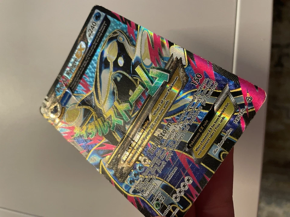 Pokémon TCG Primal Kyogre-EX Primal Clash 149/160 Holo Full Art DMG - Image 2 of 4